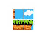 Beach and Mountains (Metatiles) - Adventure Island