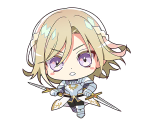 Chibi Characters - Temirana: The Lucky Princess and the Tragic Knights