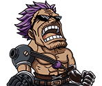 #1102 - Black Arm Zephyr - Ex-Navy HQ Admiral - One Piece: Treasure Cruise