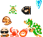 Enemies & Bosses - Super Mario Bros. Remastered