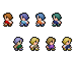 Mini Transformation - Final Fantasy Dimensions / Final Fantasy Legends (i-Mode)