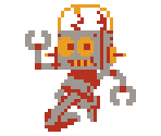 Robot Jones (Super Mario Bros. NES-Style) - Cartoon Network Customs