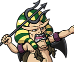 #1157 - Under Warden Hannyabal - Undersea Prison, Impel Down - One Piece: Treasure Cruise