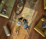 Living Room - The Electric State: Kid Cosmo
