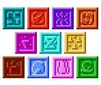 Temple Tilesets (Zelda 2-Style) - The Legend of Zelda Customs
