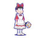 Osomatsu (Osomatsu Through The Looking Glass) - Osomatsu-san Hesokuri Wars: Battle of the NEETs