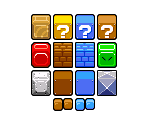 Blocks (M&L: Superstar Saga-Battle Style) - Mario Customs