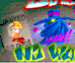 Game Over Backdrop - Rayman Advance