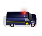 Police Car - Monopoly 2008