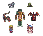 Enemies 2 (Overworld) - Romancing SaGa 3 (JPN)