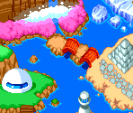 World Map - Panic Bomber (JPN)