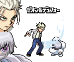 Zeno and Dufort - Konjiki no Gash Bell!!: Yuujou no Zakeru Dream Tag Tournament (JPN)