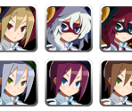 Face Icons - Labyrinth of Galleria: The Moon Society
