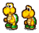 Koopa Troopa (M&L: Partners in Time-Style) - Mario Customs