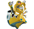 Holy Mainyu (Spenag-Menog) - Medabots Survivors