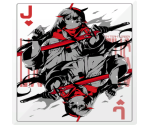 Poker Illustrations - Punishing: Gray Raven
