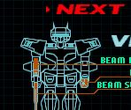 Pre-Fight Screens - Virtual On: Cyber Troopers