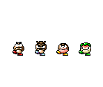 Goomba, Goombrat, Galoomba, & Goombud (Yoshi’s Island-Style) - Mario Customs