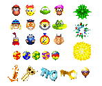 Minimap Props - Diddy Kong Racing DS