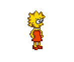 Lisa Simpson (Bart's Nightmare-Style) - The Simpsons Customs