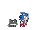 Sonic (Super Cat Tales-Style) - Sonic the Hedgehog Customs