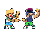 Vegan Degen and Vegan Trash - Scott Pilgrim EX