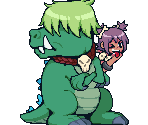 SauroTodd and Primal Roxie - Scott Pilgrim EX