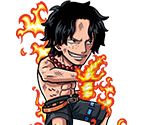 #1247 - Portgas D. Ace - Fire Fist Rockin' Marineford - One Piece: Treasure Cruise