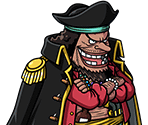 #1267 - Marshall D. Teach - Blackbeard Pirate Captain - One Piece: Treasure Cruise