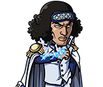 #1280 - Aokiji - Navy HQ Admiral - One Piece: Treasure Cruise