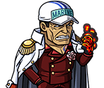 #1283 - Akainu - Navy HQ Admiral - One Piece: Treasure Cruise