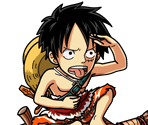 #1284 - Monkey D. Luffy - Wild Pirate - One Piece: Treasure Cruise