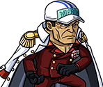 #1298 - Akainu - Magma Man - One Piece: Treasure Cruise