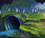 Woods (Left Path) - Goosebumps: The Game