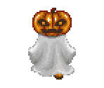 Pumpkin Costume Wearing NPC - Great Hits (JPN)