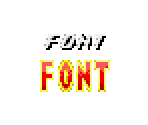 Fonts - Donkey Kong Country 2