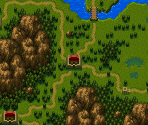 Overworld Map 1 (Spring) - Romance of the Three Kingdoms 4 : Wall of Fire
