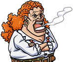 #1342 - Curly Dadan - One Piece: Treasure Cruise