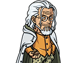 #1353 - Silvers Rayleigh - Pirate King Crewman - One Piece: Treasure Cruise