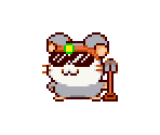 Mole (Ham-Ham Heartbreak Style) - Hamtaro Customs