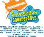 Title Screen - SpongeBob SquarePants Through the Wormhole