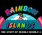 Title Screen - Rainbow Islands: The Story of Bubble Bobble 2 (Taito)