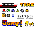 HUD - Mario Hoops 3-on-3