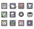 Map Icons - Dragon Quest I and II HD-2D Remake