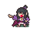 Maya Fey (EarthBound-Style) - Ace Attorney Customs