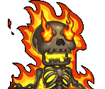 Flame Skeleton - Soul Saver Online