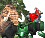 Title Screen - Sega Ages 2500 Series Vol. 4: Space Harrier
