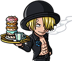 #1508 - Sanji's Tea Party - One Piece: Treasure Cruise