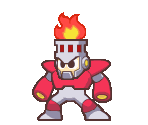 Fire Man - Rockman The Puzzle Battle