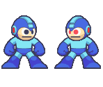 Mega Man & Copy Robot - Rockman The Puzzle Battle